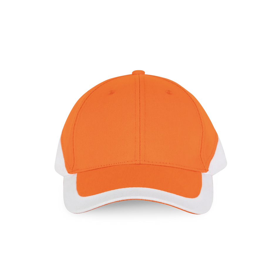 KP045 - Racing - Casquette bicolore 6 panneaux - Occifloc