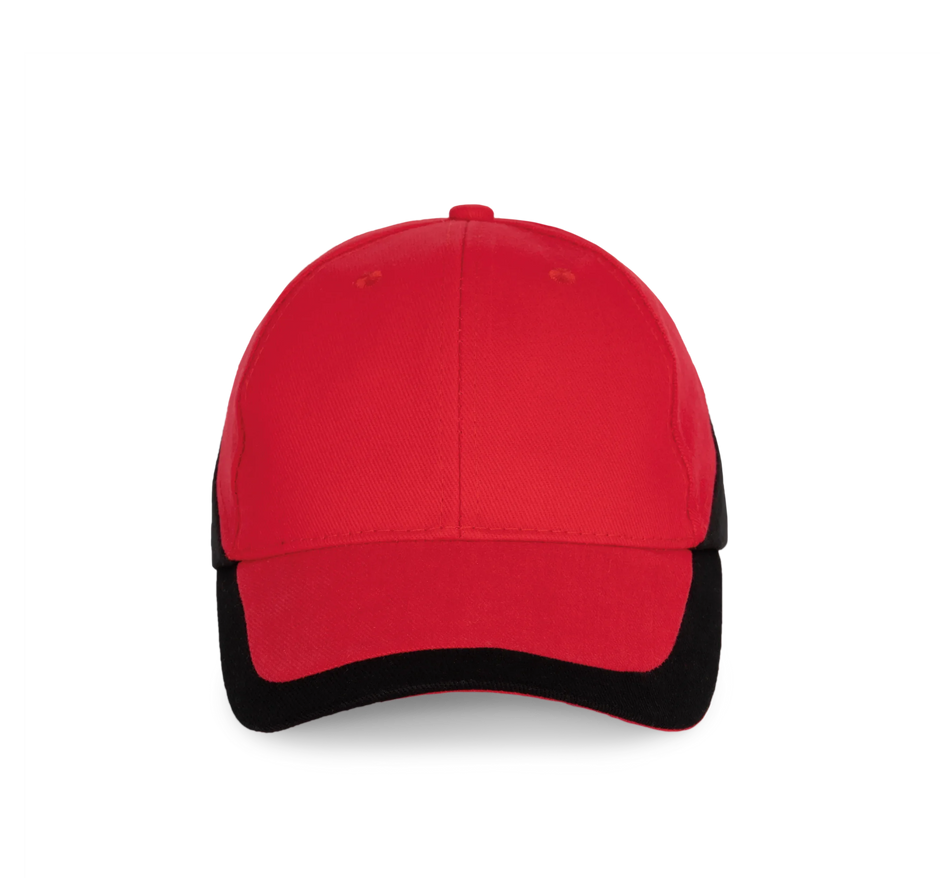 KP045 - Racing - Casquette bicolore 6 panneaux - Occifloc