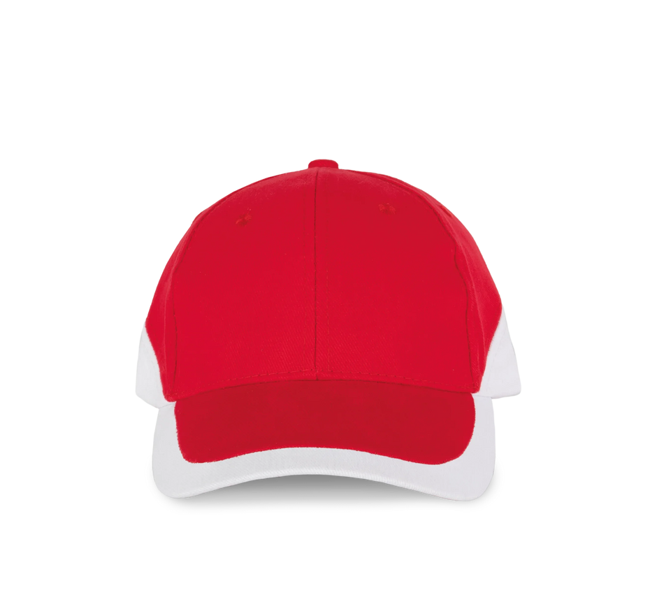 KP045 - Racing - Casquette bicolore 6 panneaux - Occifloc