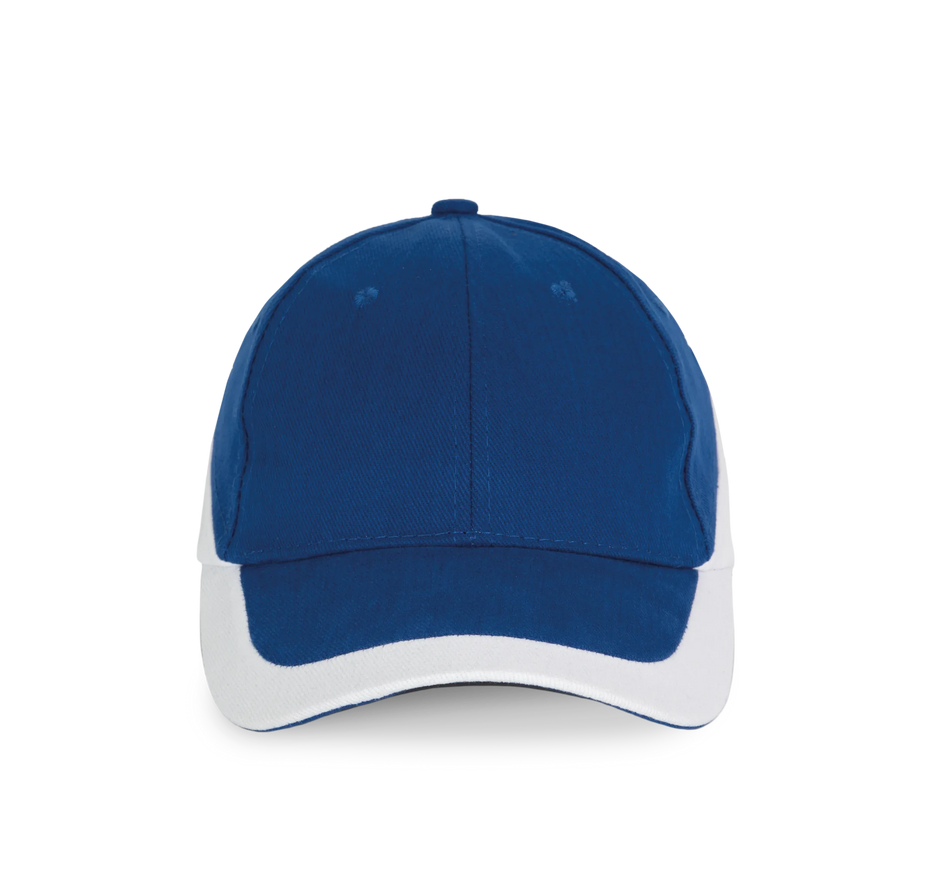 KP045 - Racing - Casquette bicolore 6 panneaux - Occifloc