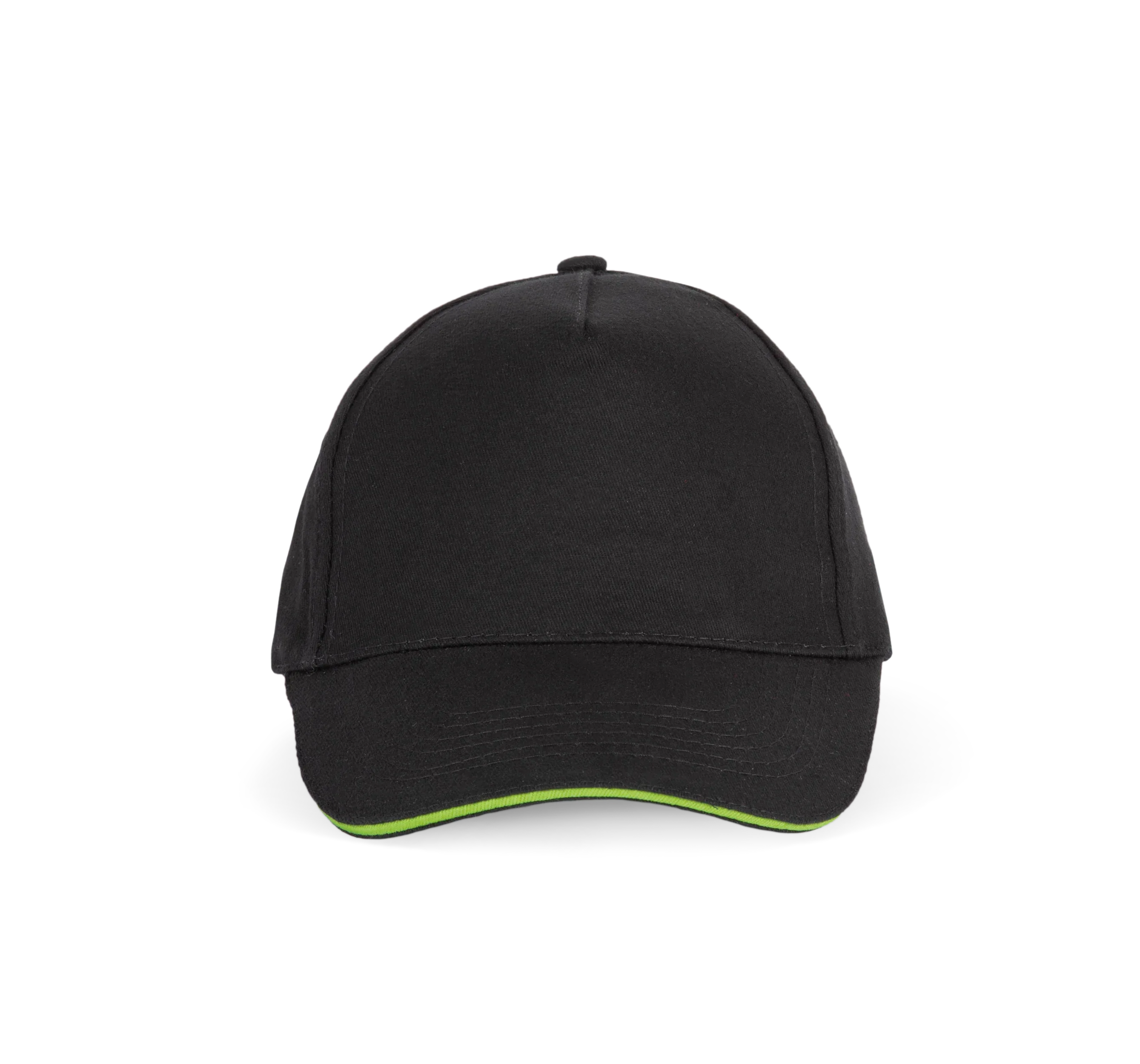 KP124 - Casquette avec sandwich contrasté - 5 panneaux - Occifloc