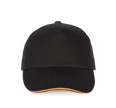KP124 - Casquette avec sandwich contrasté - 5 panneaux - Occifloc