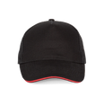 KP124 - Casquette avec sandwich contrasté - 5 panneaux - Occifloc