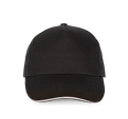 KP124 - Casquette avec sandwich contrasté - 5 panneaux - Occifloc