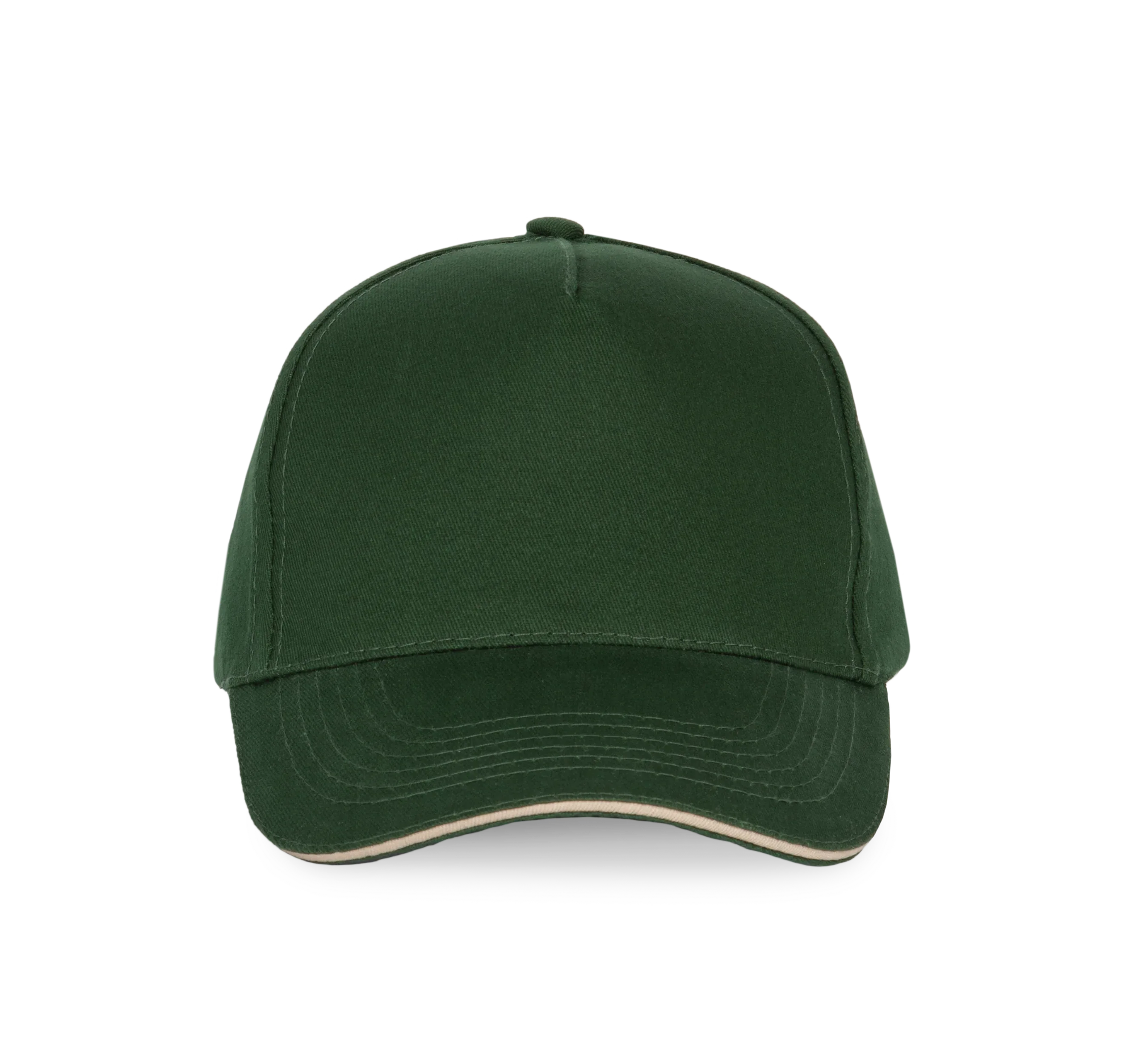 KP124 - Casquette avec sandwich contrasté - 5 panneaux - Occifloc