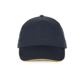 KP124 - Casquette avec sandwich contrasté - 5 panneaux - Occifloc