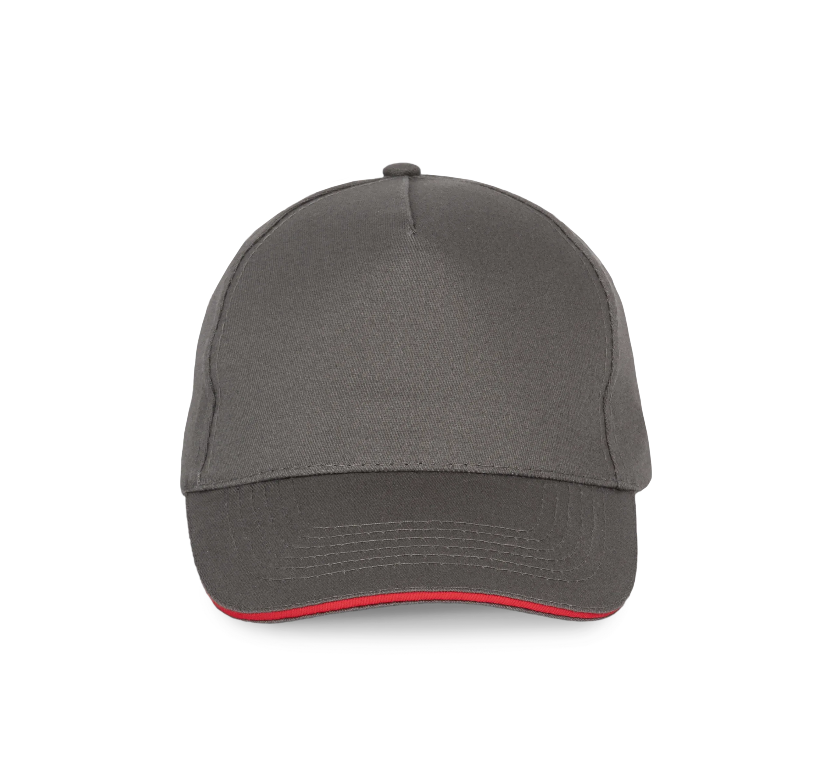 KP124 - Casquette avec sandwich contrasté - 5 panneaux - Occifloc