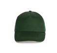 KP130 - Casquette sandwich contrasté - 5 panneaux - Occifloc