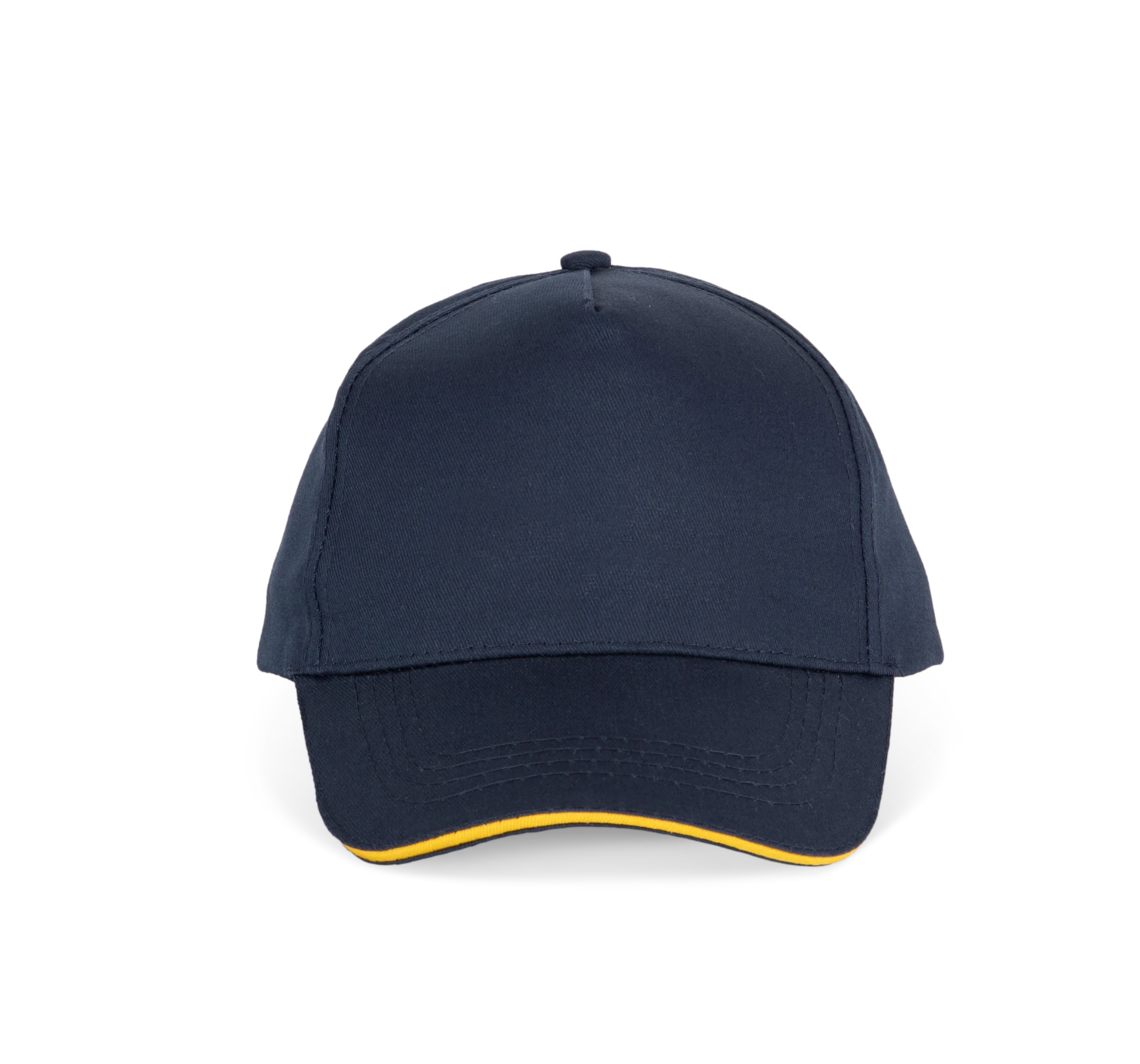 KP130 - Casquette sandwich contrasté - 5 panneaux - Occifloc