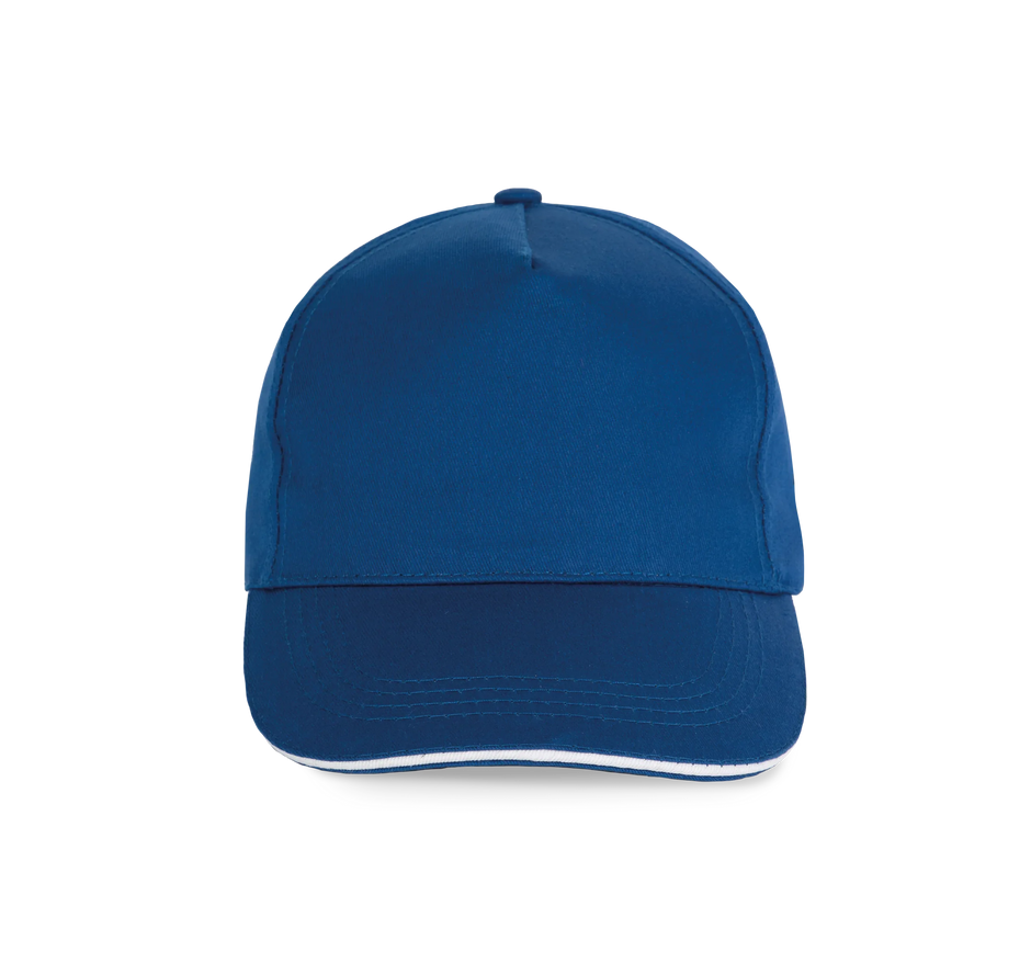 KP130 - Casquette sandwich contrasté - 5 panneaux - Occifloc