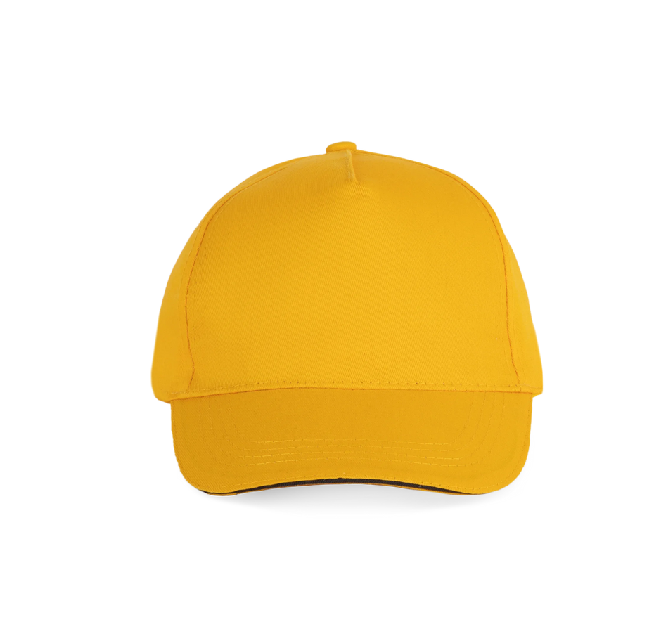 KP130 - Casquette sandwich contrasté - 5 panneaux - Occifloc