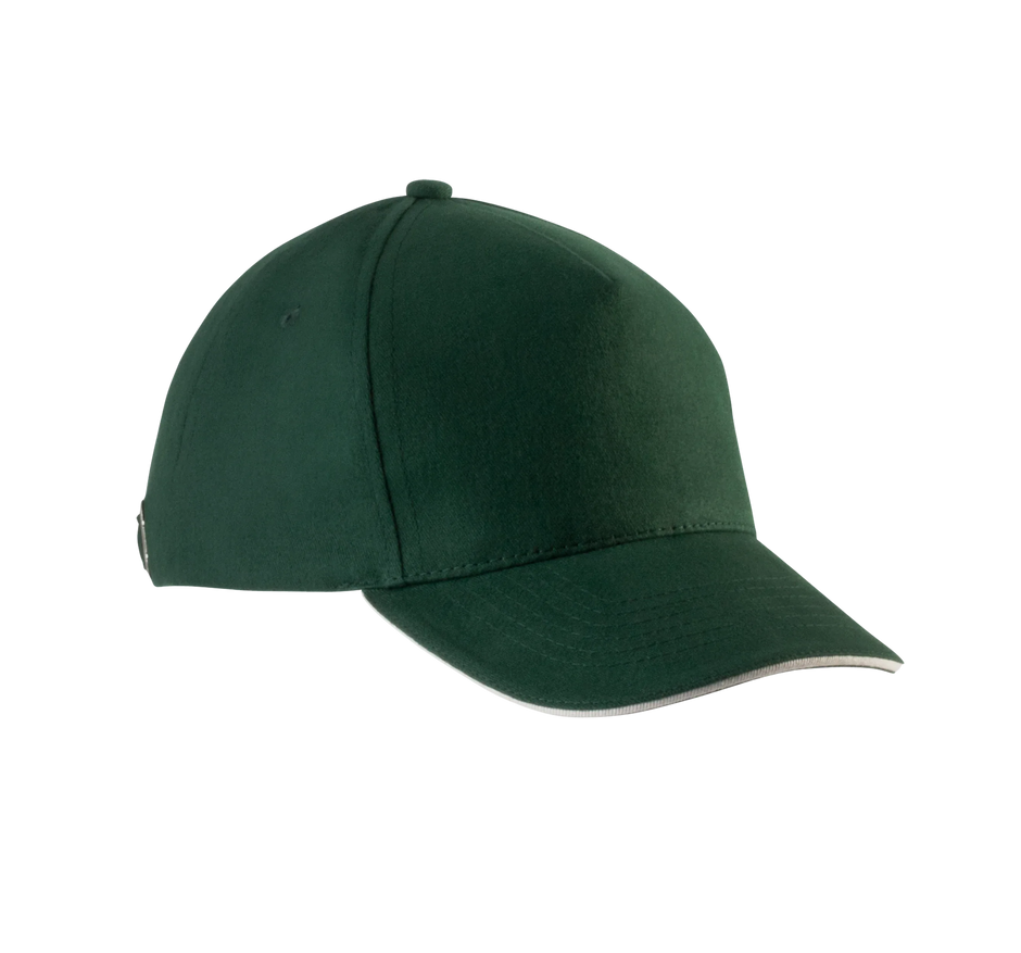KP148 - Casquette enfant avec sandwich contrasté - 5 panneaux - Occifloc