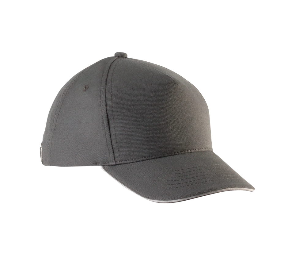 KP148 - Casquette enfant avec sandwich contrasté - 5 panneaux - Occifloc