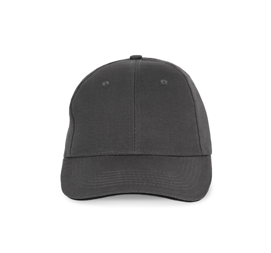 KP153 - Casquette avec sandwich contrasté - 6 panneaux - Occifloc