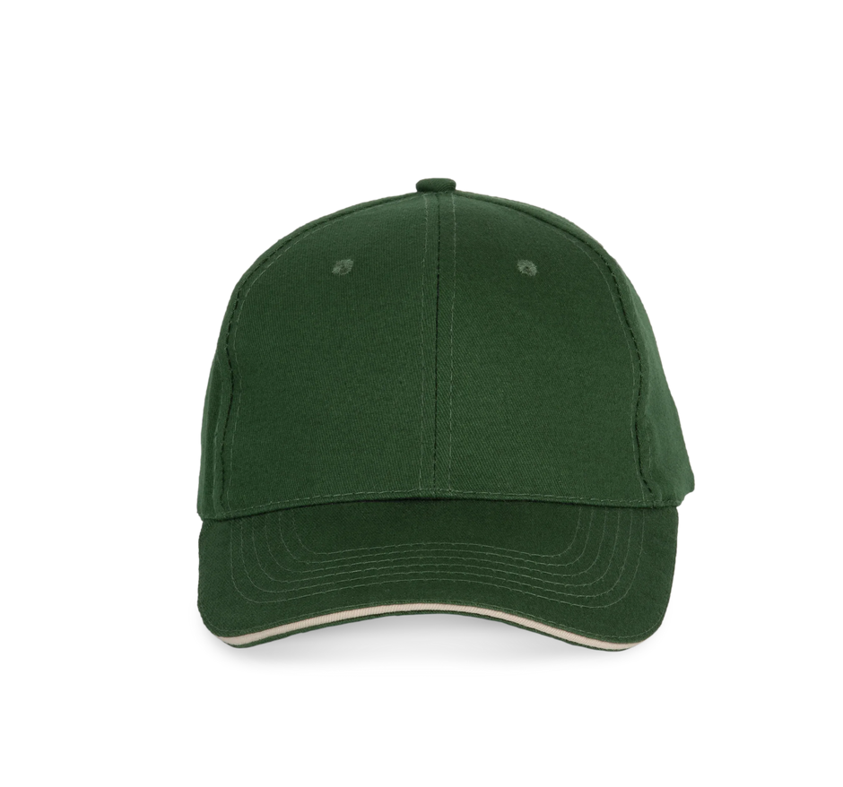 KP153 - Casquette avec sandwich contrasté - 6 panneaux - Occifloc