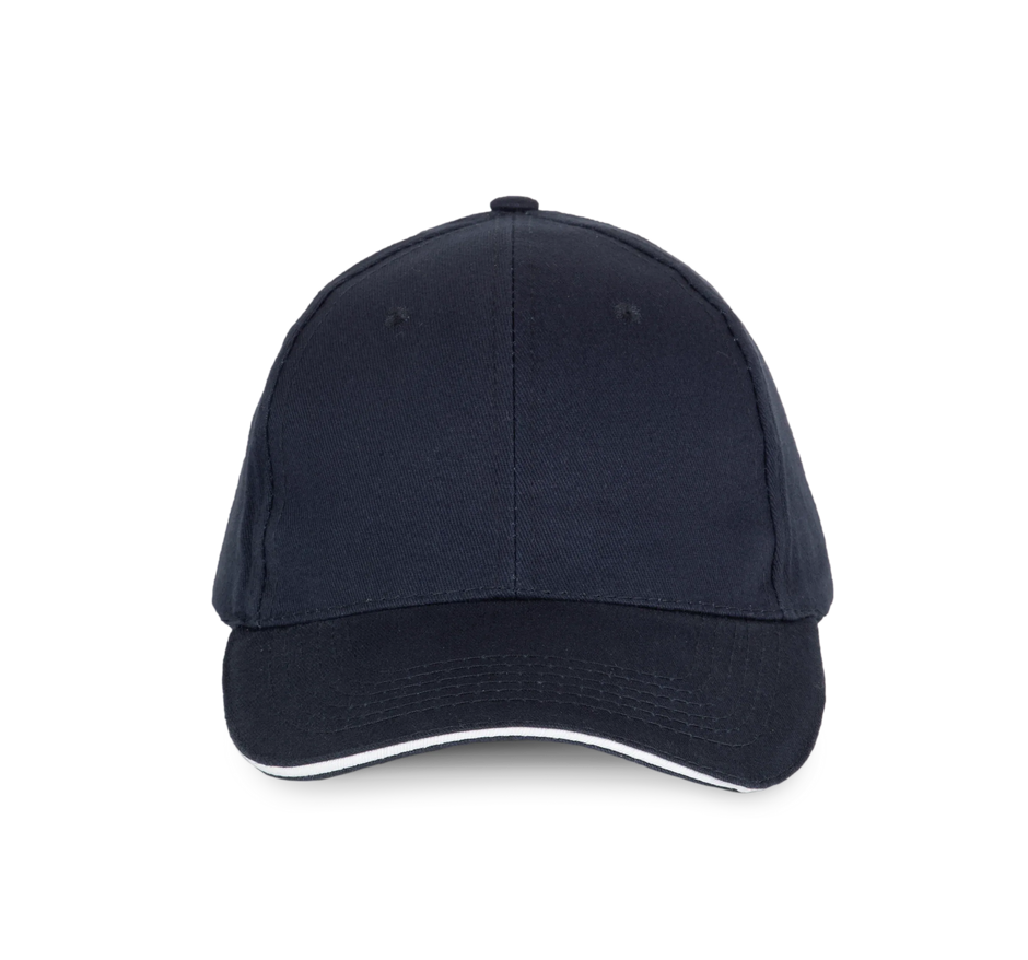 KP153 - Casquette avec sandwich contrasté - 6 panneaux - Occifloc