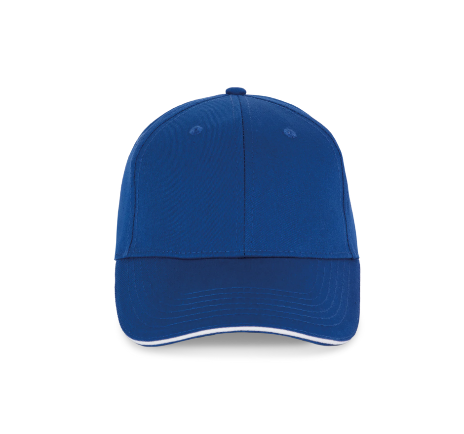 KP153 - Casquette avec sandwich contrasté - 6 panneaux - Occifloc