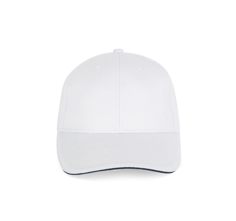 KP153 - Casquette avec sandwich contrasté - 6 panneaux - Occifloc