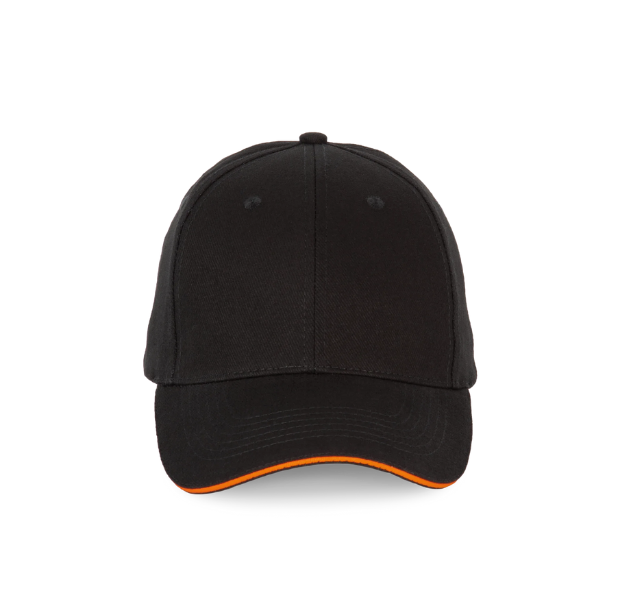 KP185 - Casquette sandwich contrasté - 6 panneaux - Occifloc