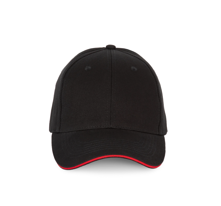 KP185 - Casquette sandwich contrasté - 6 panneaux - Occifloc