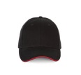 KP185 - Casquette sandwich contrasté - 6 panneaux - Occifloc