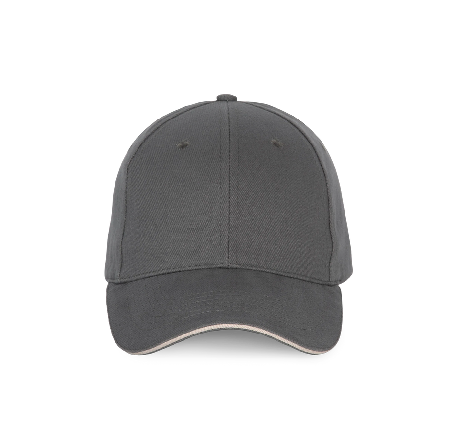 KP185 - Casquette sandwich contrasté - 6 panneaux - Occifloc
