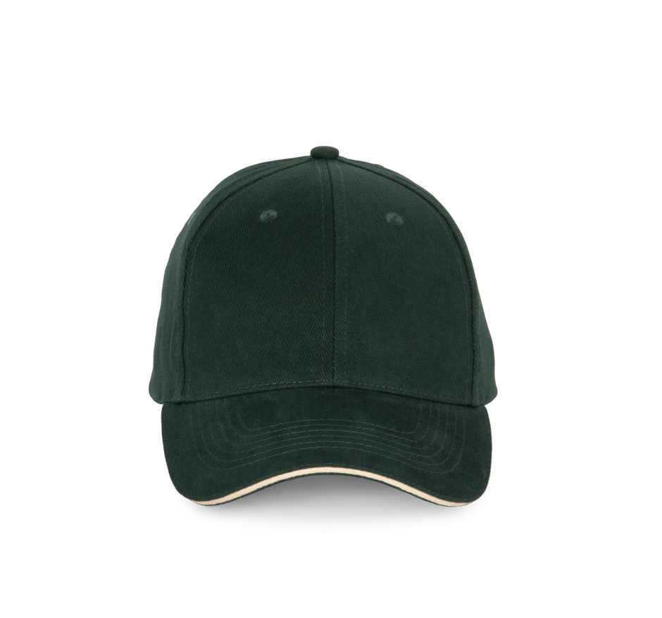KP185 - Casquette sandwich contrasté - 6 panneaux - Occifloc
