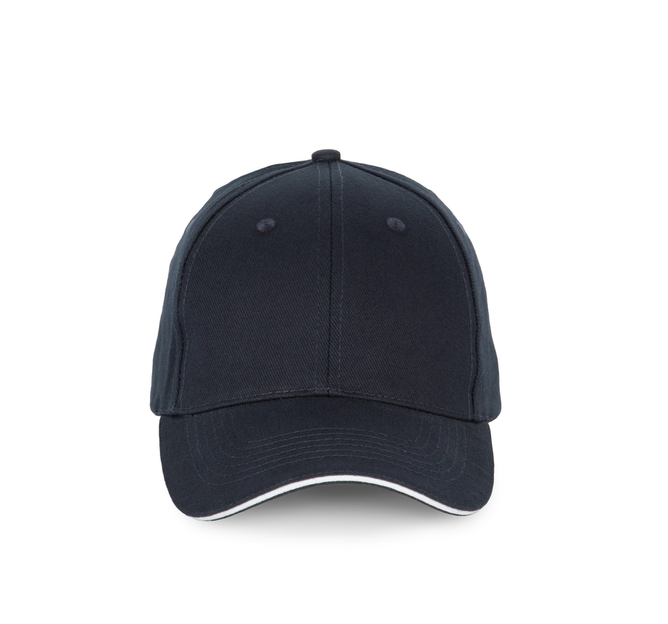 KP185 - Casquette sandwich contrasté - 6 panneaux - Occifloc