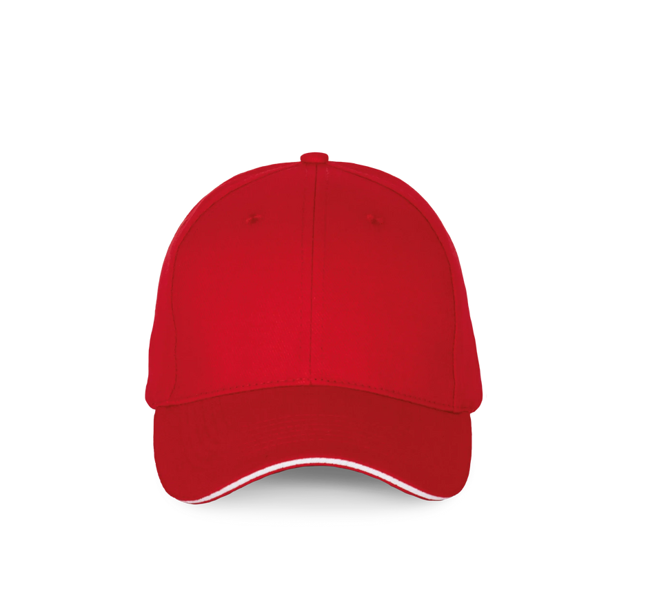 KP185 - Casquette sandwich contrasté - 6 panneaux - Occifloc