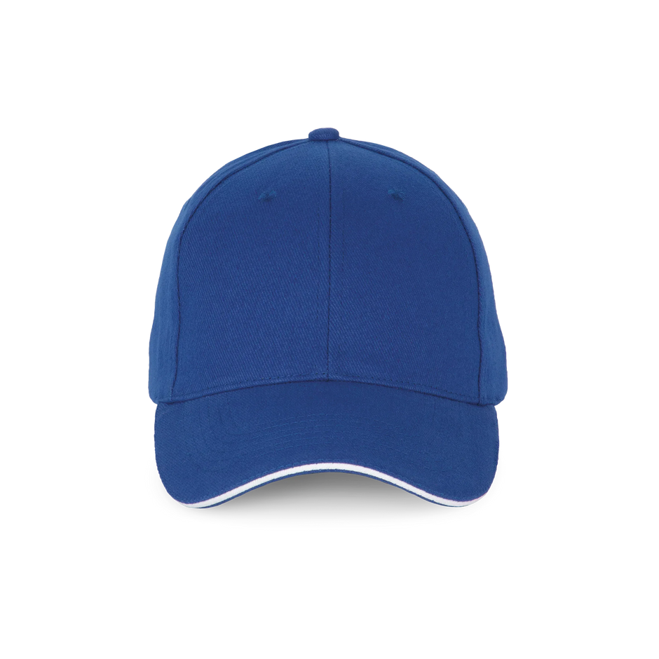 KP185 - Casquette sandwich contrasté - 6 panneaux - Occifloc