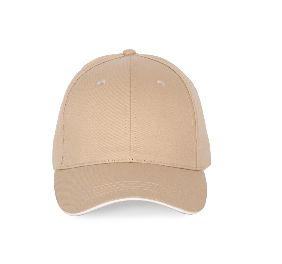 KP191 - Casquette avec sandwich contrasté - 6 panneaux - Occifloc