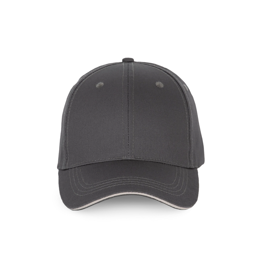 KP191 - Casquette avec sandwich contrasté - 6 panneaux - Occifloc