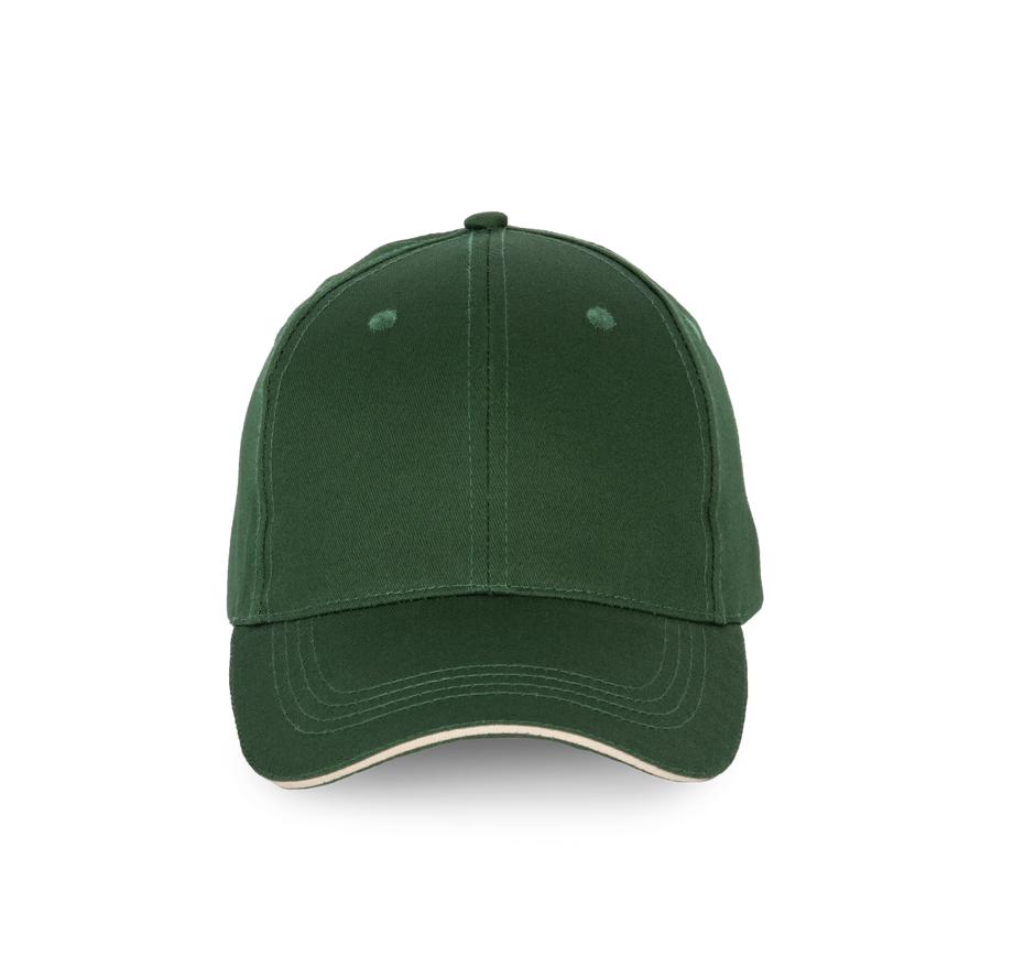 KP191 - Casquette avec sandwich contrasté - 6 panneaux - Occifloc