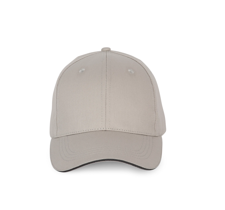 KP191 - Casquette avec sandwich contrasté - 6 panneaux - Occifloc