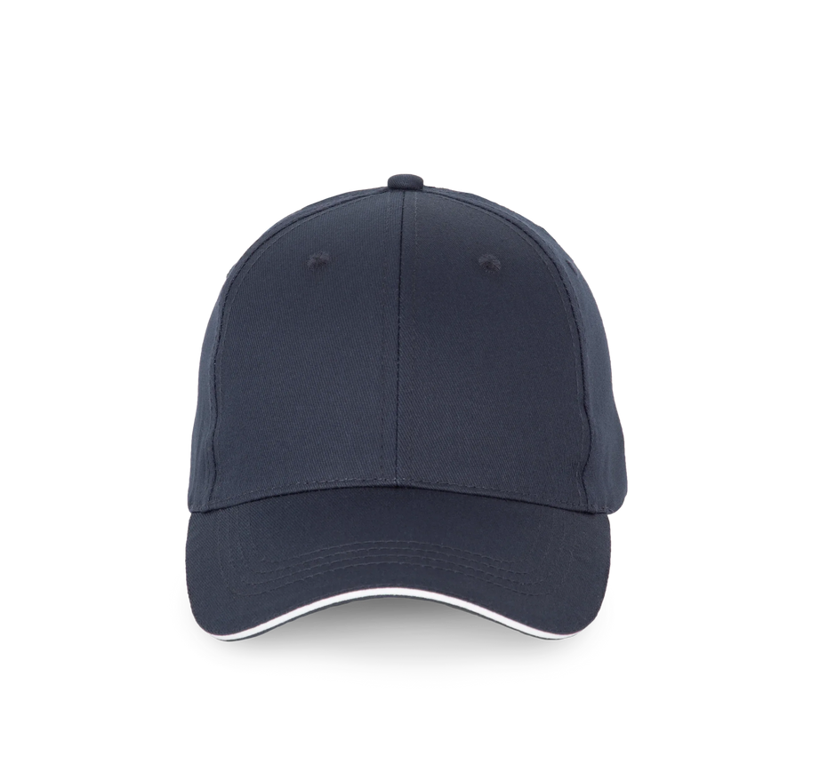 KP191 - Casquette avec sandwich contrasté - 6 panneaux - Occifloc