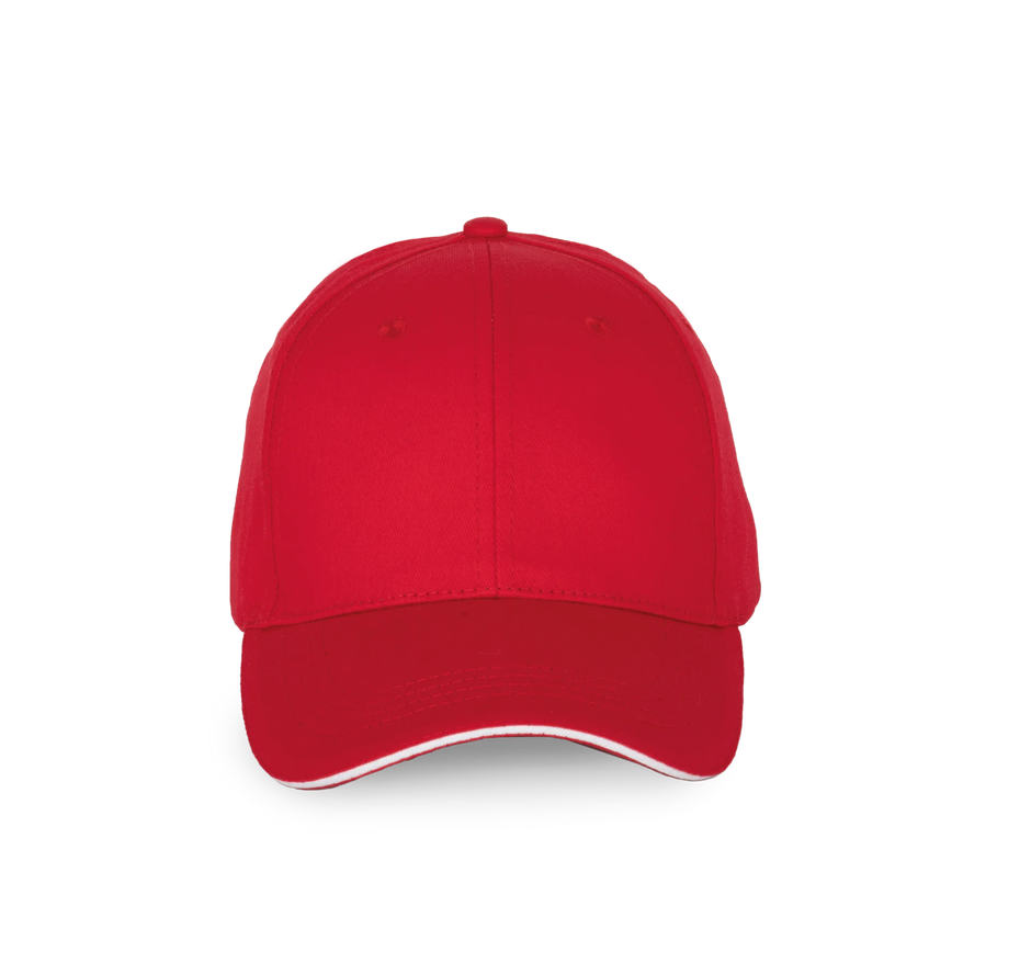KP191 - Casquette avec sandwich contrasté - 6 panneaux - Occifloc