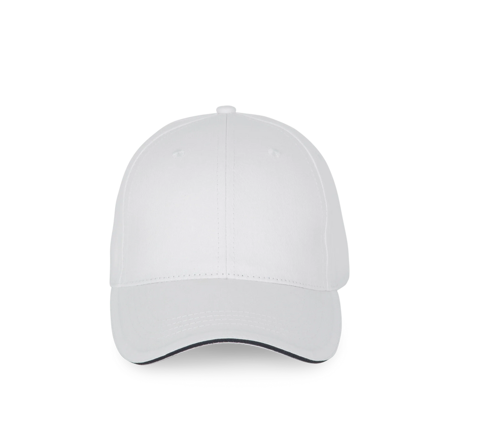 KP191 - Casquette avec sandwich contrasté - 6 panneaux - Occifloc