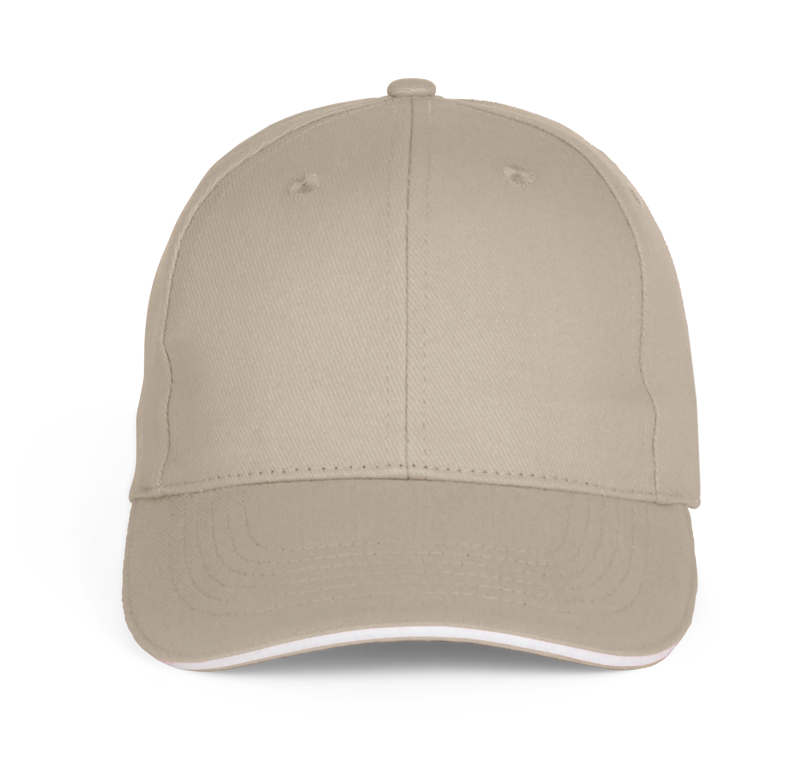 KP196 - Casquette Baseball avec sandwich - 6 panneaux - Occifloc