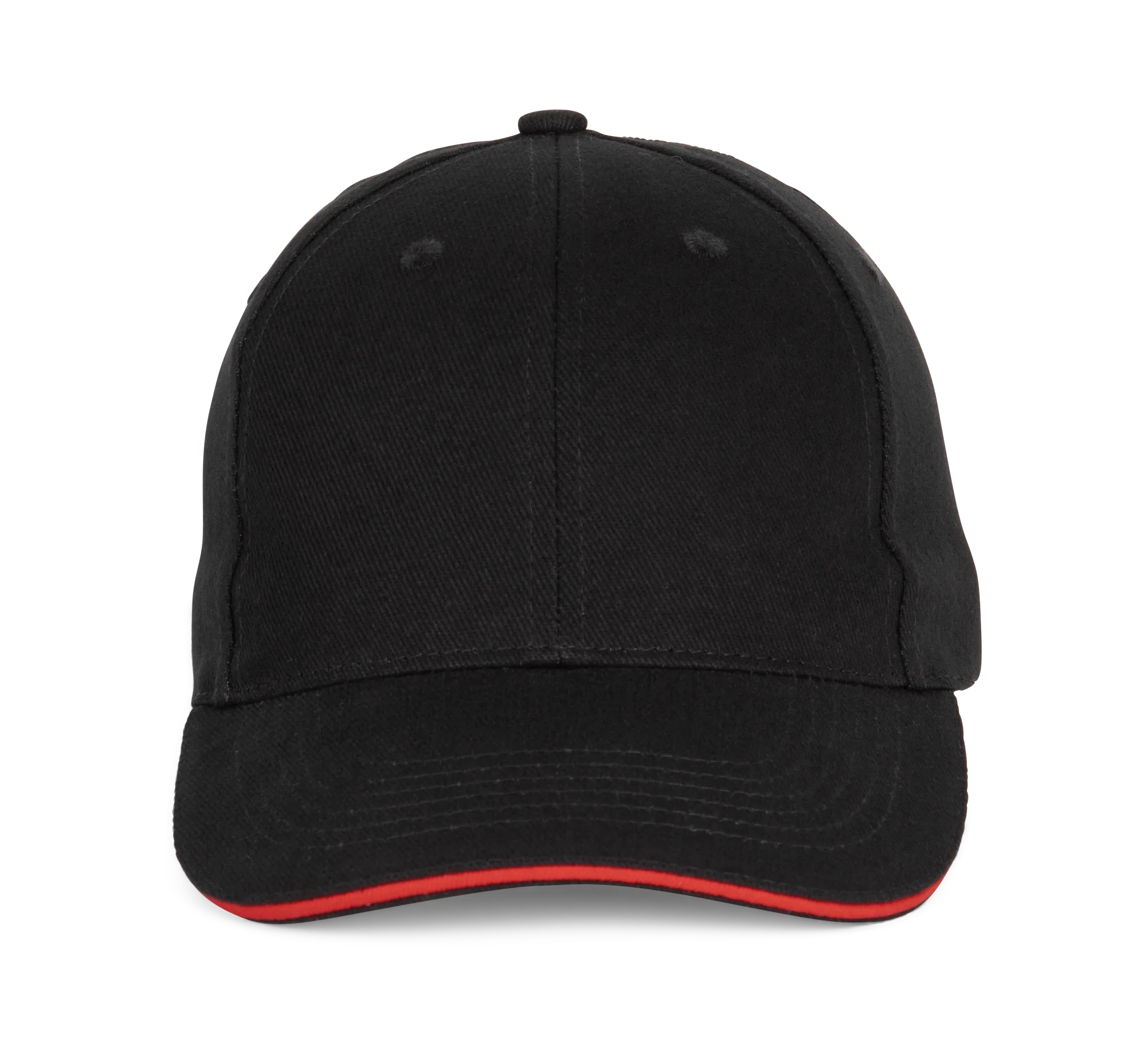 KP196 - Casquette Baseball avec sandwich - 6 panneaux - Occifloc