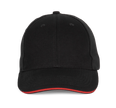 KP196 - Casquette Baseball avec sandwich - 6 panneaux - Occifloc