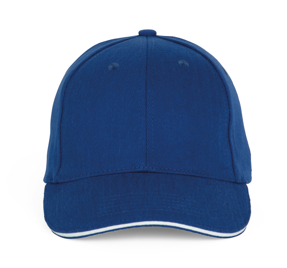 KP196 - Casquette Baseball avec sandwich - 6 panneaux - Occifloc