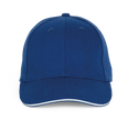 KP196 - Casquette Baseball avec sandwich - 6 panneaux - Occifloc