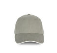 KP198 - Casquette en coton biologique à sandwich contrasté - 6 panneaux - Occifloc