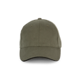 KP198 - Casquette en coton biologique à sandwich contrasté - 6 panneaux - Occifloc