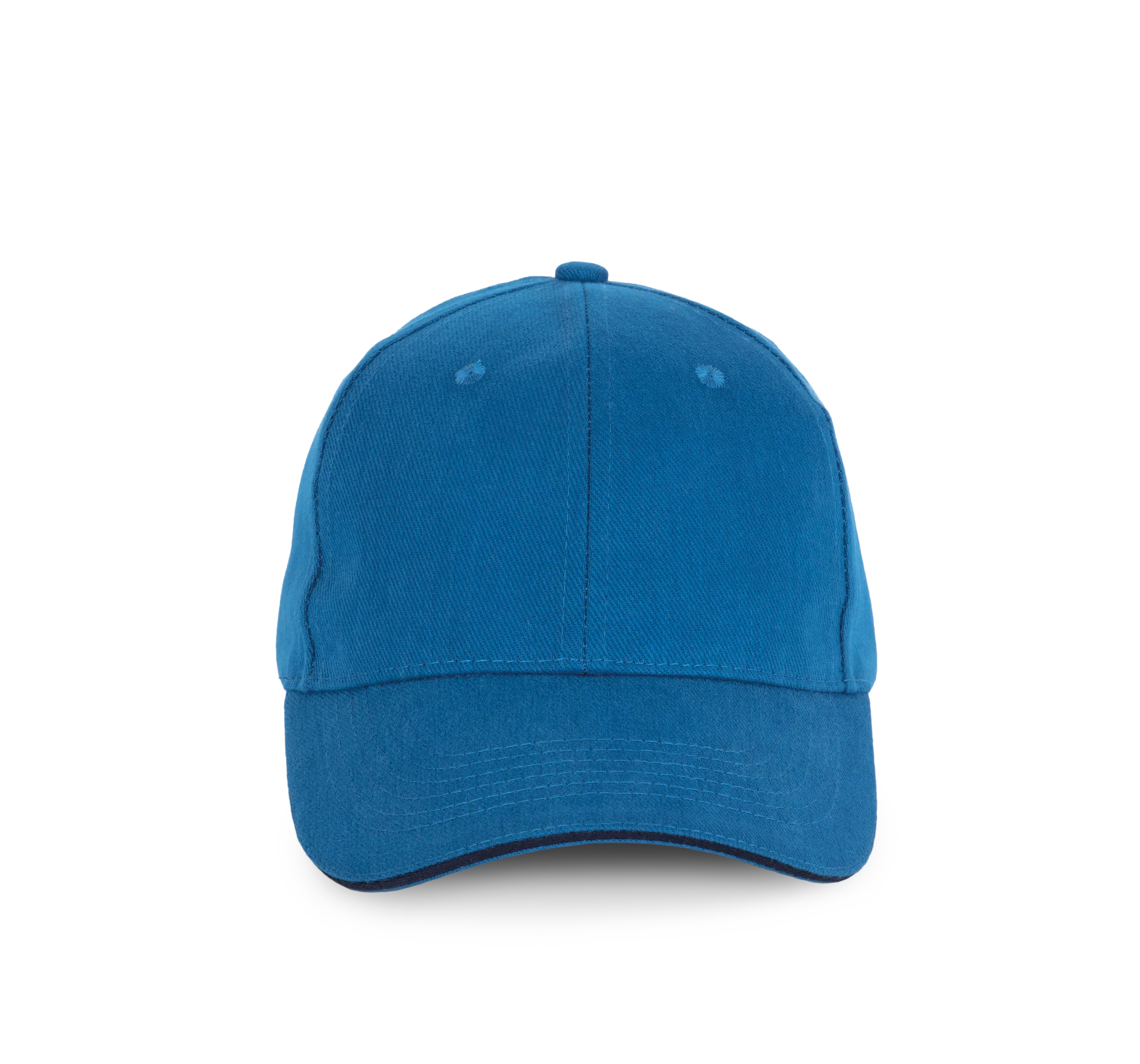 KP198 - Casquette en coton biologique à sandwich contrasté - 6 panneaux - Occifloc