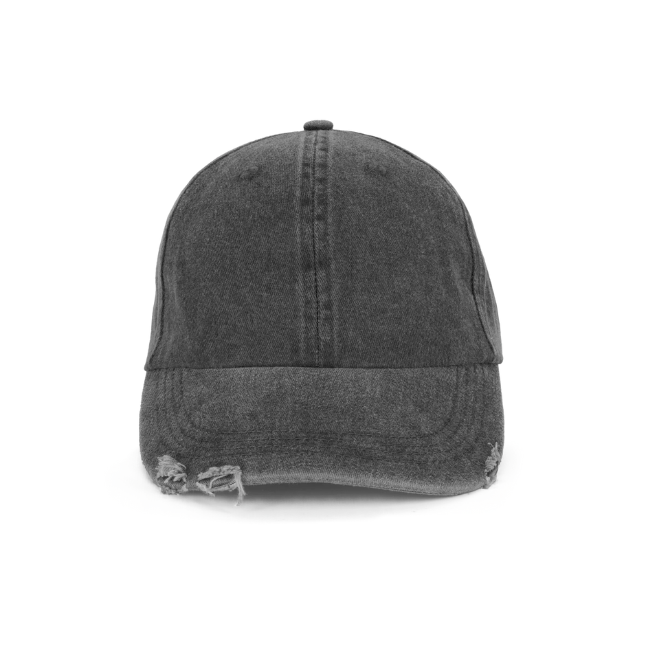 KP235 - Casquette vintage effet déchiré - 6 panneaux - Occifloc