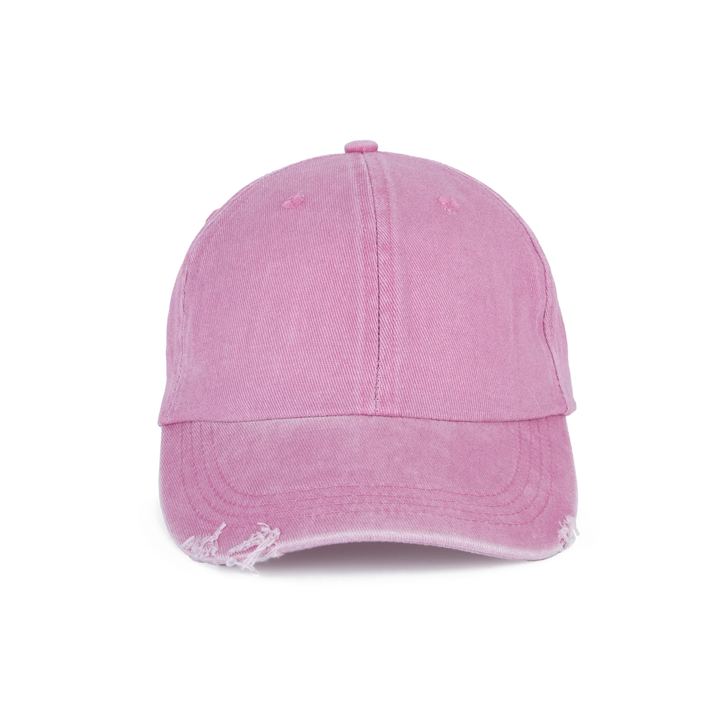 KP235 - Casquette vintage effet déchiré - 6 panneaux - Occifloc