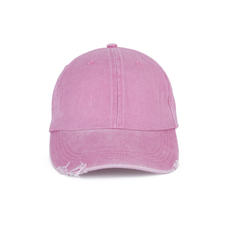 KP235 - Casquette vintage effet déchiré - 6 panneaux - Occifloc