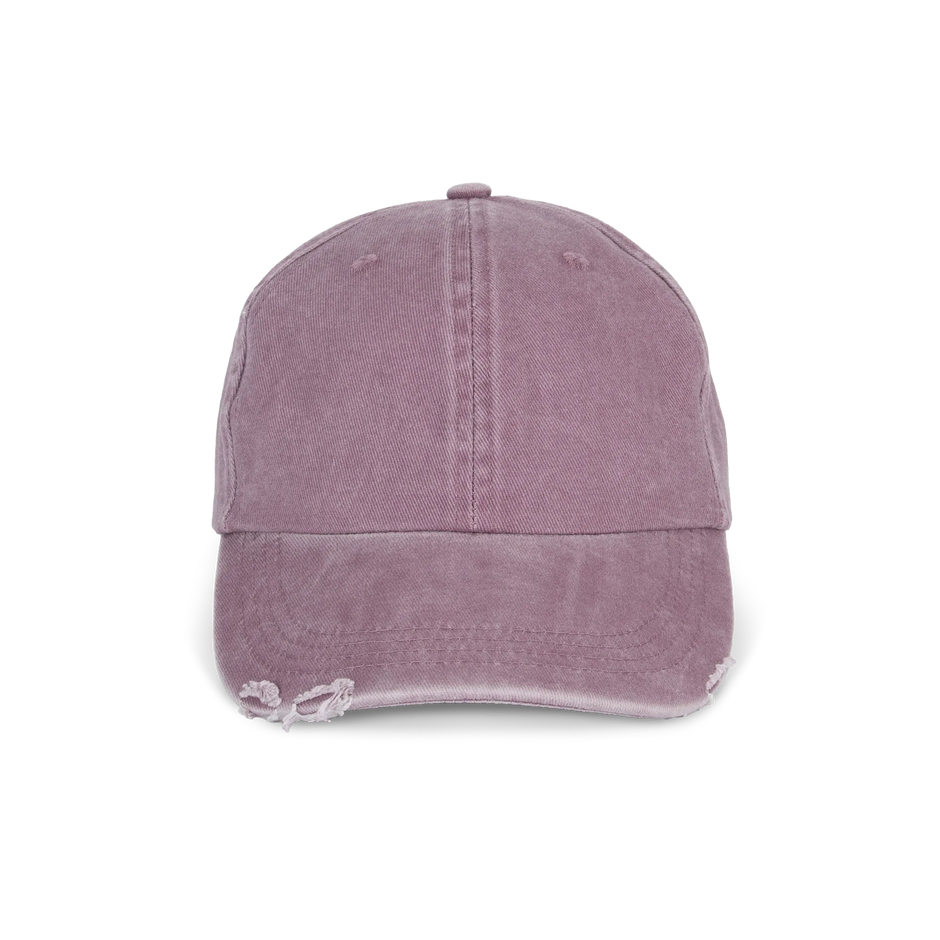 KP235 - Casquette vintage effet déchiré - 6 panneaux - Occifloc