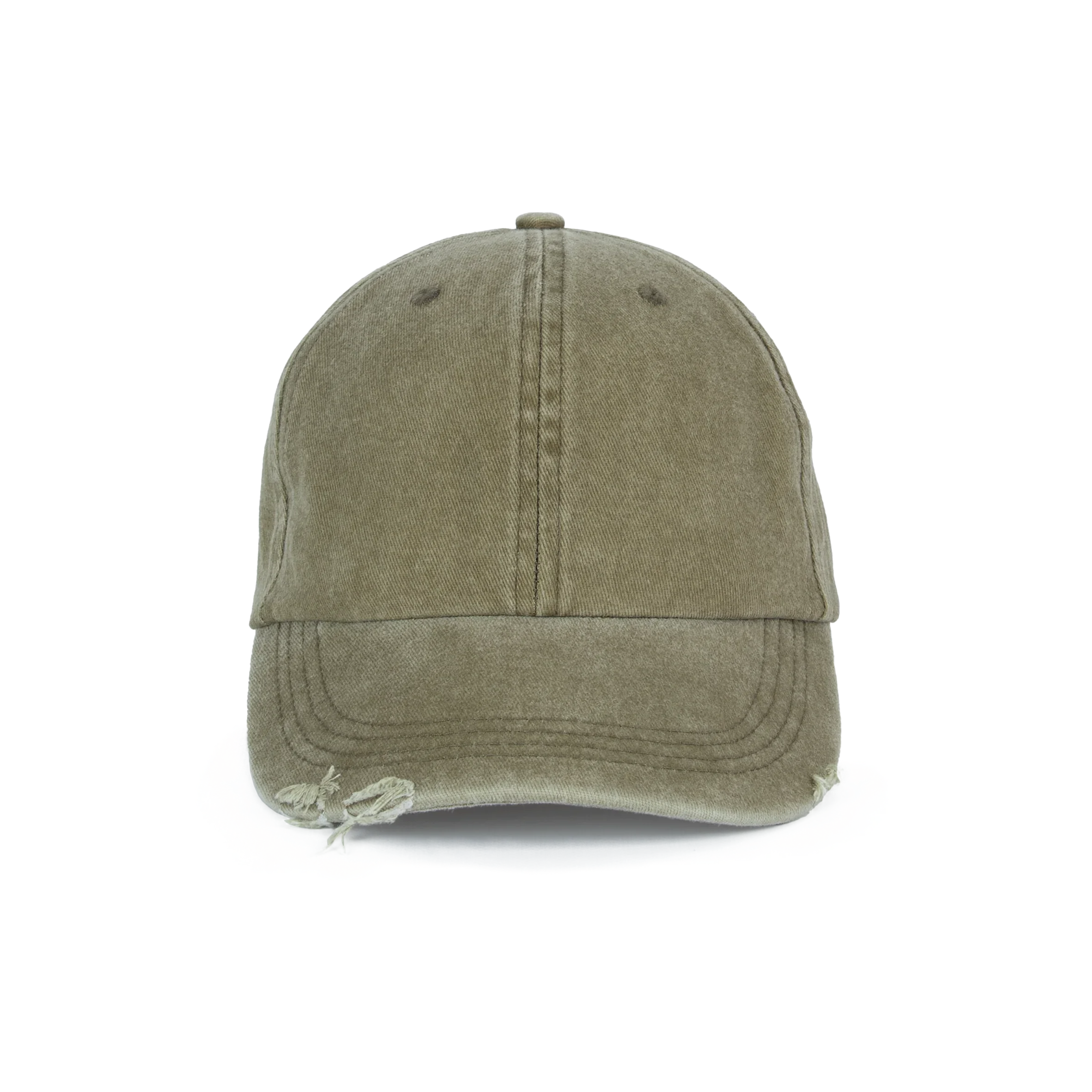 KP235 - Casquette vintage effet déchiré - 6 panneaux - Occifloc